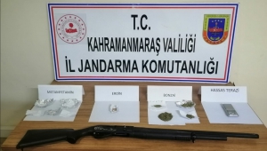 Kahramanmaraş’ta uyuşturucu operasyonu: 5 gözaltı