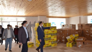 Çağlayancerit’te, Aşevi ve Sosyal Market Açılışı Yapıldı