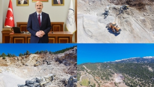 Dulkadiroğlu Belediyesi, bölgesine taş ocağı ve kum şantiyesi kazandırdı