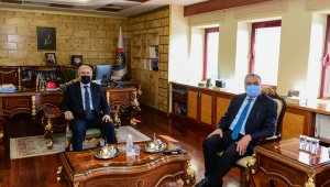 Kahramanmaraş İl Müftüsü Celal Sürgeç’ten Rektör Can’a Veda Ziyareti