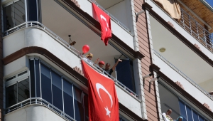 Kahramanmaraş’ta jandarmadan 23 Nisan konvoyu
