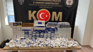 Kahramanmaraş’ta kaçak sigara operasyonu 