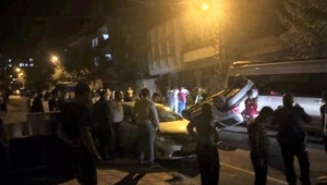 Kahramanmaraş’ta otomobil takla attı: 2 yaralı 