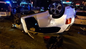 Kahramanmaraş’ta yol savaş alanına döndü