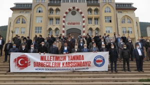 Memur-Sen İl Başkanı Aydın, “Millet iradesinin yanında vesayet zihniyetin karşısındayız”
