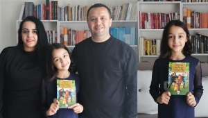 Pandemi 9 yaşındaki çocuğa kitap yazdırdı