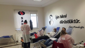 SANKO Tekstil Adıyaman çalışanlarından kan bağışı..