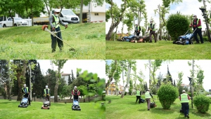 Vatandaşlarımız park ve bahçelerimizde daha güzel ortamda vakit geçirebilecekler 