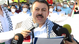 Başkan Aydın, “Kudüs özgür değilse dünya tutsaktır”
