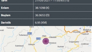 Göksun’da peş peşe deprem