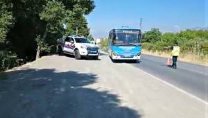 Kahramanmaraş’ta servis araçlarına sivil denetim