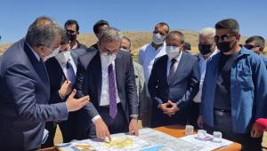 Mahir Ünal Elbistan yolunu inceledi...