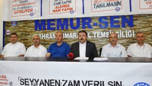 Başkan Aydın, “Bu zam değil, enflasyon kaynaklı memurun kaybıdır”