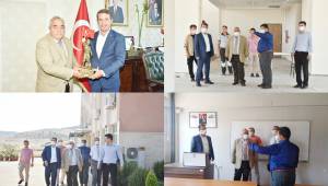 KİÜ Rektörü Özgül, Türkoğlu Yerleşkesinde İncelemelerde Bulundu
