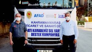 KMTSO’dan Afet Bölgesine Destek