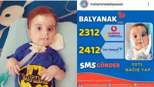 SMA Hastası Muhammed Ali yardım bekliyor 