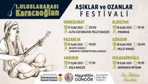Aşıklar ve Ozanlar Festivali Başlıyor 