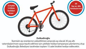 Dulkadiroğlu’ Aşı Yaptıran Vatandaşlara Çekilişle Hediye Dağıtacak