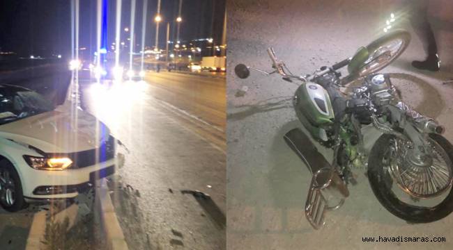 Kahramanmaraş’ta otomobil ile motosiklet çarpıştı: 2 ölü 