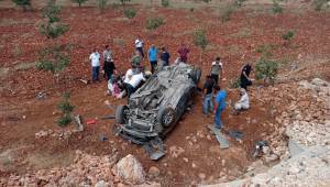 Kahramanmaraş’ta otomobil takla attı: 5 yaralı