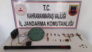 Kahramanmaraş’ta tarihi eser operasyonu