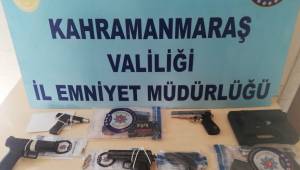 Kahramanmaraş’ta yasa dışı 29 silah ele geçirildi