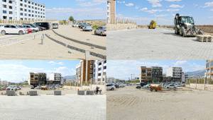 Kuyumcukent’e 5 bin metrekarelik yeni bir otopark alanı inşa ediyor 