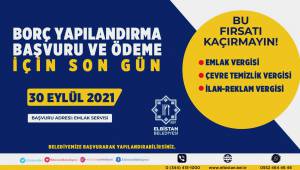 Son tarih 30 Eylül..