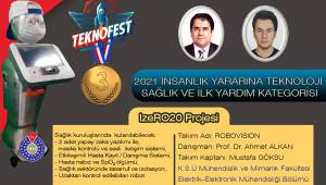 TEKNOFEST 2021’e Katılan ‘RoboVision’ Takımımız 3. Oldu