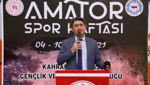04-10 Ekim Amatör Spor Haftası Açılış Töreni İle Başladı