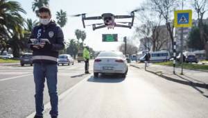 Drone ile trafik denetimi gerçekleştirilecek