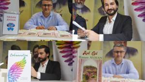 Kahramanmaraş'ta şair polisler kitaplarını fuarda sergiye çıkardı