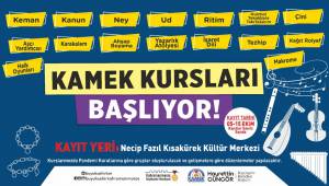 KAMEK Kurslarında Yeni Dönem Başlıyor! 