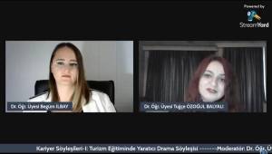 KİÜ Tarafından “Turizm Eğitiminde Yaratıcı Drama” Konulu Çevrim İçi Söyleşi Düzenlendi 