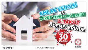 Elbistan Belediyesi’nden vatandaşlara vergi uyarısı