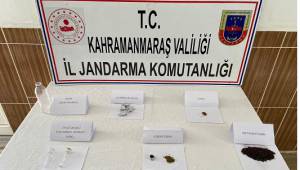 Göksun’da uyuşturucu operasyonu..