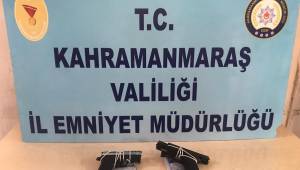 Kahramanmaraş’ta 15 kişiden 16 silah ele geçirildi
