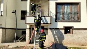 Kahramanmaraş’ta apartmanda yangın