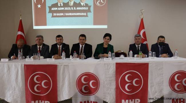 MHP’nin 'Adım adım 2023, İl il Anadolu' programı Kahramanmaraş’ta yapıldı... 