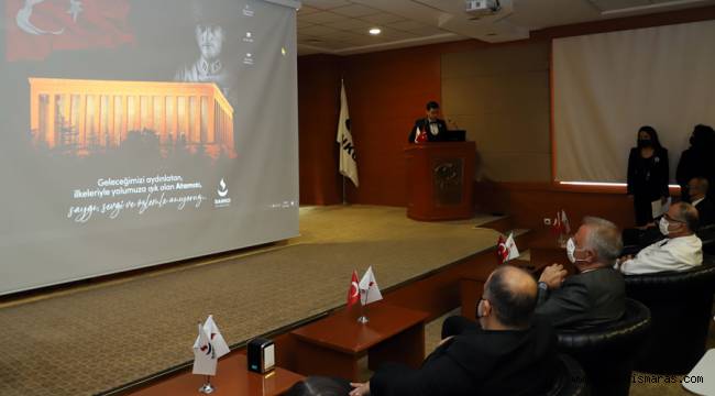 SANKO Üniversitesi’nde 10 Kasım Atatürk’ü Anma Programı Düzenlendi 