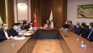 Başkan Mahçiçek, Muhtarlarla 2021 Yılını Değerlendirdi..