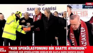 Cumhurbaşkanı Erdoğan; SANKO Ailesine şahsım ve milletim adına çok teşekkür ediyorum...