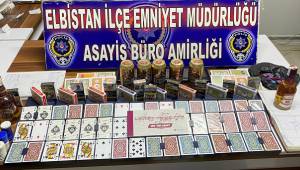 Kahramanmaraş’ta kumar operasyonu ..