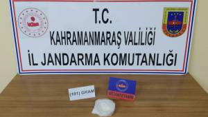 Pazarcık’ta üzerinde uyuşturucuyla yakalandı