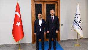 Şampiyon Başkan, Necati Okay’ı ziyaret etti...