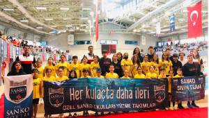 SANKO Okulları Sporcuları Madalya Avcısı..