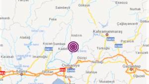 Kahramanmaraş’ta korkutan deprem