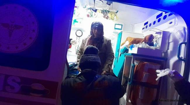 Karda mahsur kalan kalp hastasının imdadına belediye ekipleri yetişti .