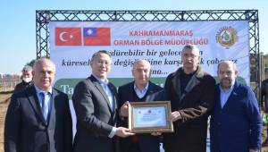 Kahramanmaraş'tan Taiwan'a Dostluk fidanları dikildi...