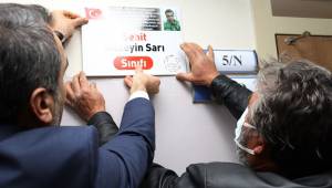 Şehitlerimizin adı sınıflarda yaşayacak...